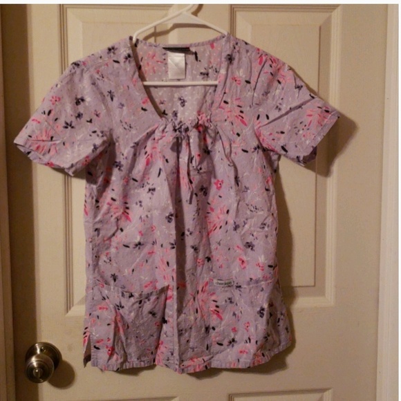 Cherokee Tops - Cherokee Scrub Top XS